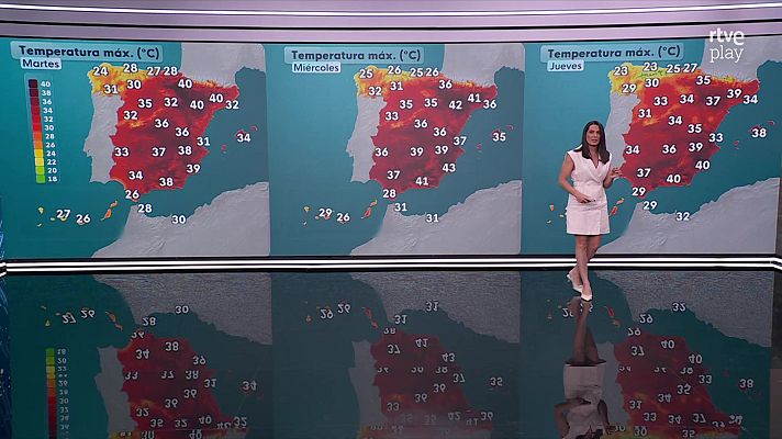 El tiempo - Las máximas descenderán en las islas Canarias orientales y vertientes atlántica y cantábrica