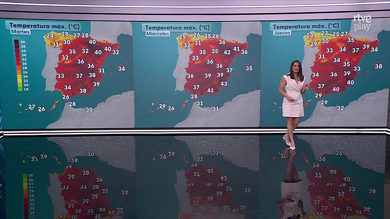 El Tiempo Noche - 12/07/26 - RTVE.es - El tiempo | Ver
