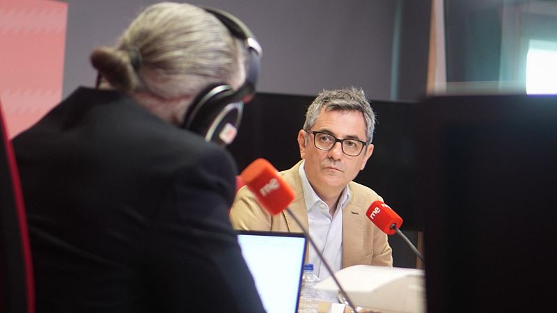 Félix Bolaños: "La instrucción del juez Peinado se puede calificar como anómala" - Las mañanas de RNE | Ver