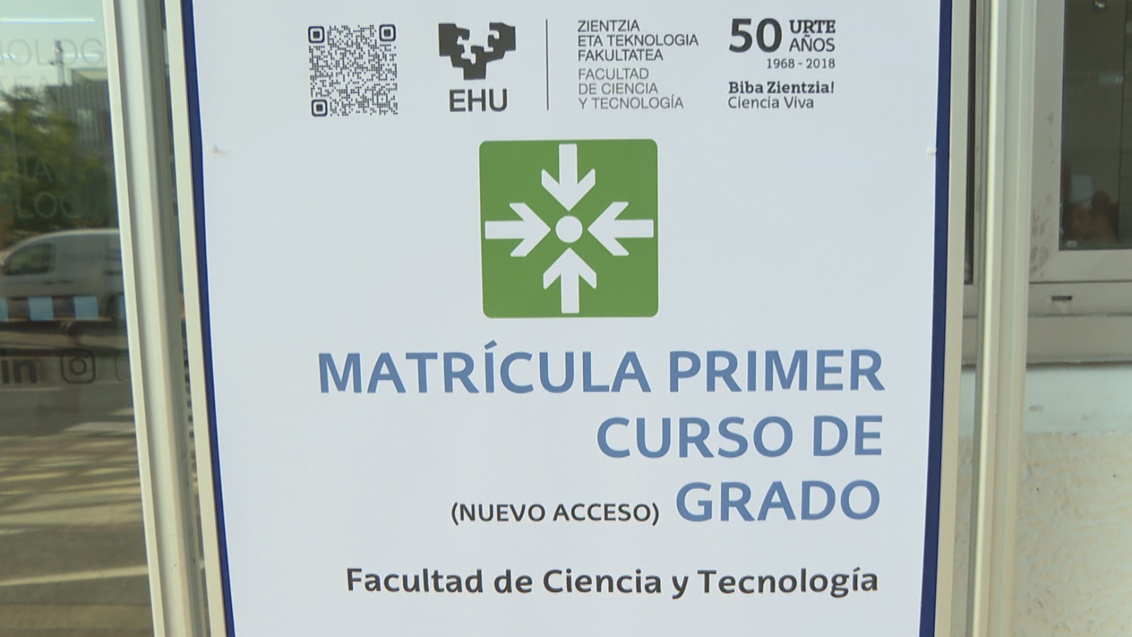 Empieza el proceso de matriculación para las casi 9.000 plazas que oferta la EHU | RTVE Play - Ver ahora