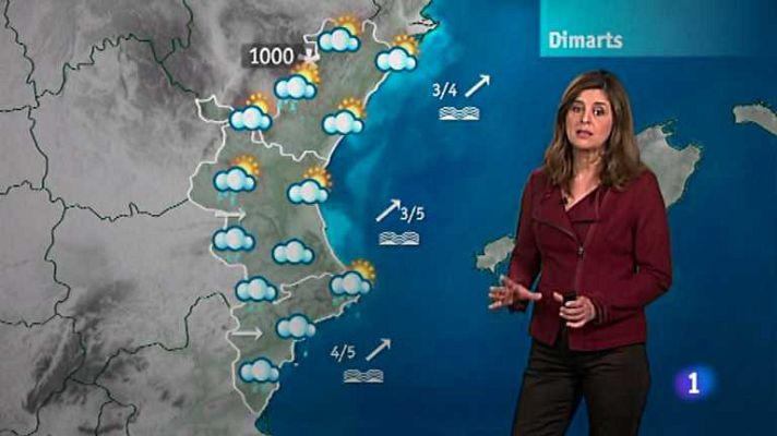 L'informatiu - Comunitat Valenciana - El tiempo en la Comunidad Valenciana - 11/03/13