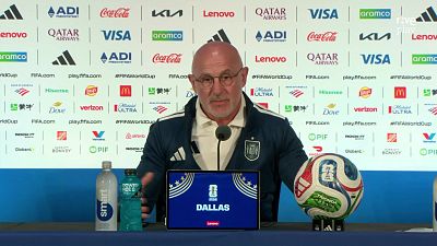 Rueda de prensa de Luis de la Fuente