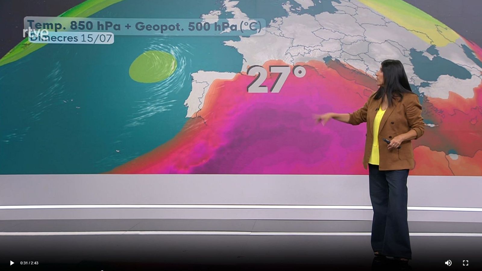 El Temps amb Sònia Papell (14/07/2026) | RTVE Catalunya - El temps | Veure