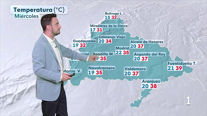 Informativo de Madrid - El tiempo en la Comunidad de Madrid –  14/07/26