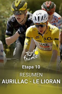 Tour de Francia - Resumen de la 10ª etapa del Tour de Francia 2026