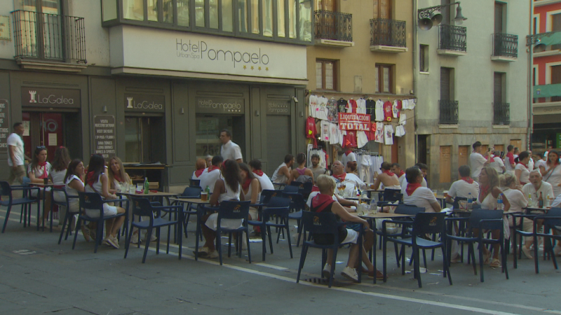 Calor, fútbol y calendario condicionan los sanfermines - Telenavarra | Ver