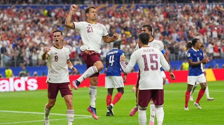 Gol de penalti de Mikel Oyarzabal en el minuto 22 del Francia - España (0-1) | Mundial 2026 | Ver vídeo
