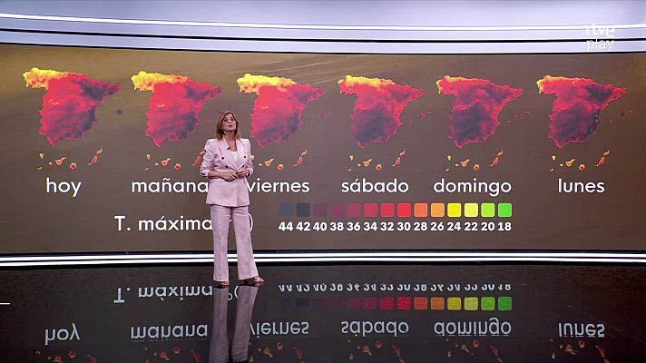El tiempo - Aumento notable de las máximas en los prelitorales de la Comunidad Valenciana y de Cataluña