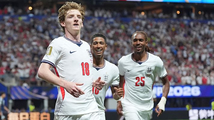 Gol de Anthony Gordon en el minuto 54 del Inglaterra - Argentina (1-0) | Mundial 2026 | Ver vídeo