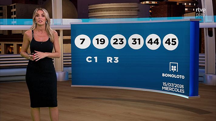Loterías - Sorteo de la Bonoloto del 15/07/2026