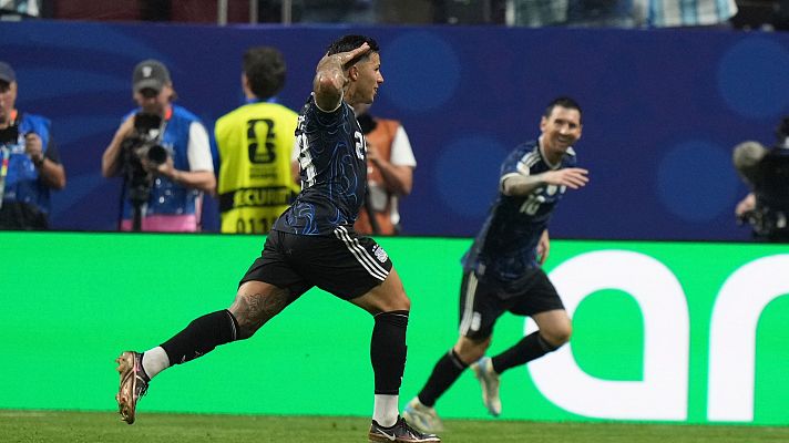 Gol de Enzo Fernández en el minuto 84 del Inglaterra - Argentina (1-1) | Mundial 2026 | Ver vídeo