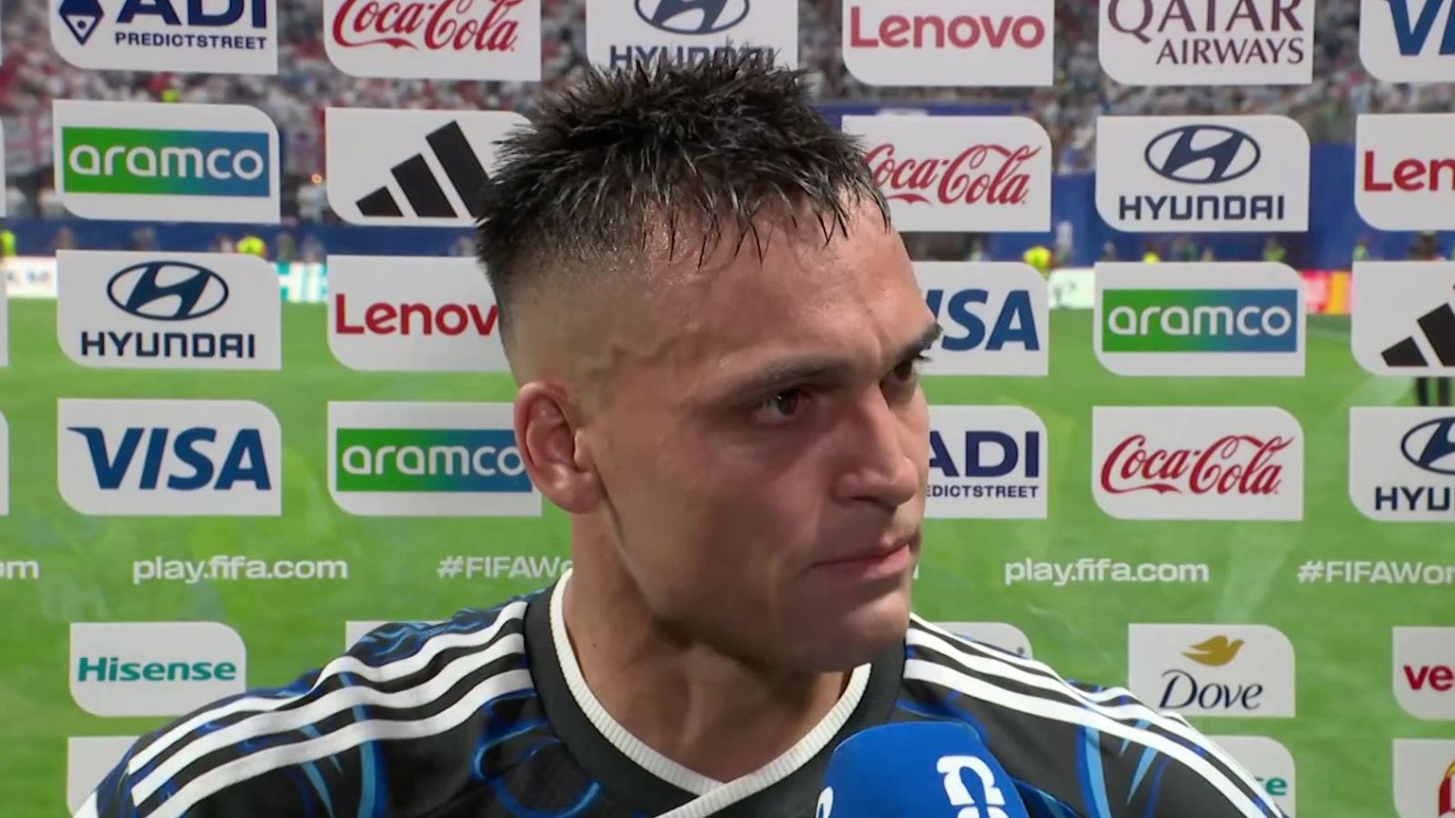 Lautaro Martínez emocionado: "Lo soñé dije que iba a entrar y marcar gol" | Ver vídeo