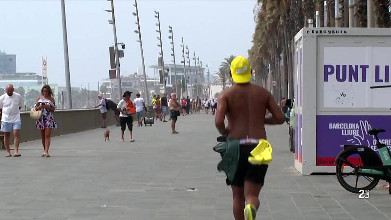 La calor extrema deixa una nit insuportable a Catalunya - L'Informatiu | Veure