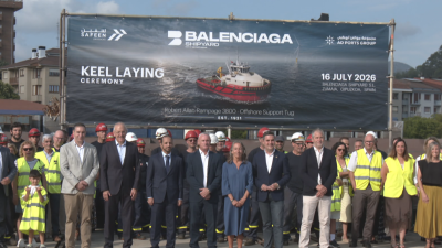 Astilleros Balenciaga de Zumaia reanuda su actividad de la mano de su nuevo propietario, Abu Dabi Ports | RTVE Play - Ver ahora
