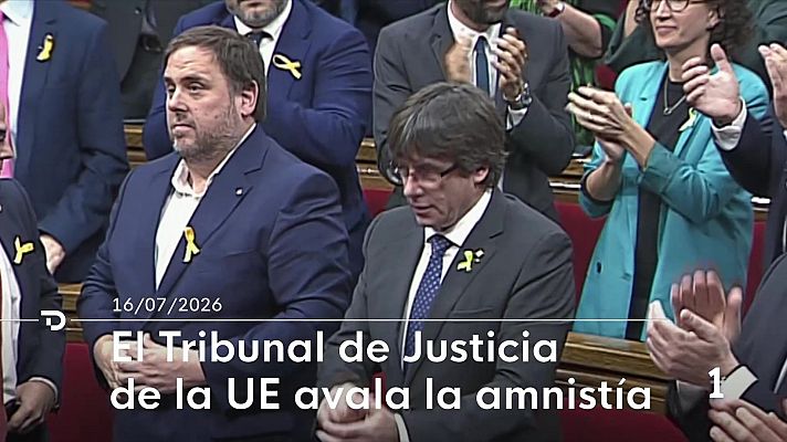 Telediario 1 - Telediario - 15 horas - 16/07/26