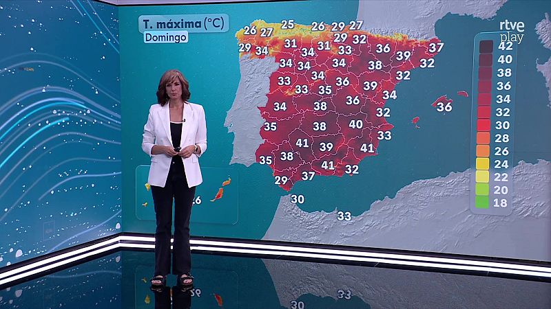 El Tiempo Noche - 16/07/26 - RTVE.es - El tiempo | Ver