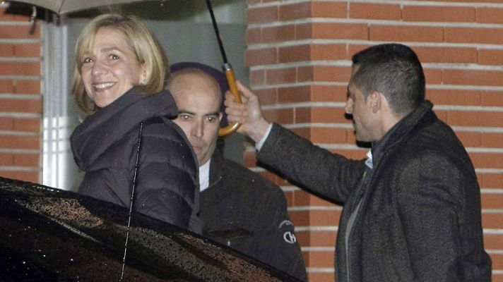 Telediario 1 - Las actas de Nóos reflejan que la infanta Cristina no participó en las reuniones directivas