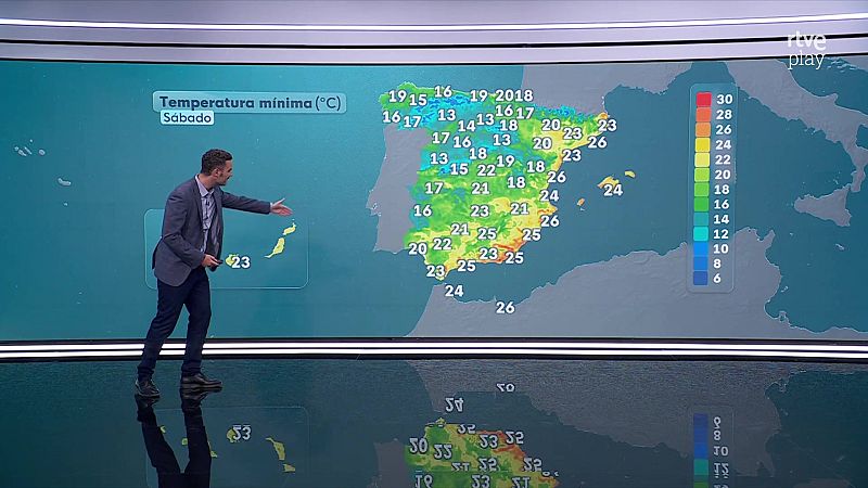 El Tiempo Noche - 17/07/26 - RTVE.es - El tiempo | Ver