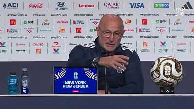 Rueda de prensa de Luis de la Fuente