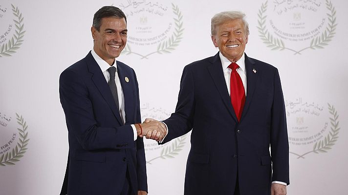 Telediario Fin de Semana - La final del Mundial unirá a Trump con Sánchez y el rey tras momentos de tensión entre ambos países