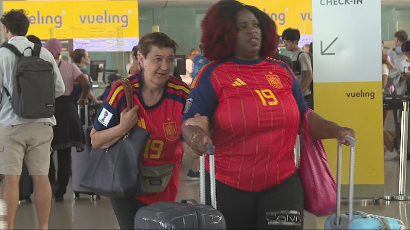 Viatge llampec per assistir a la final del Mundial