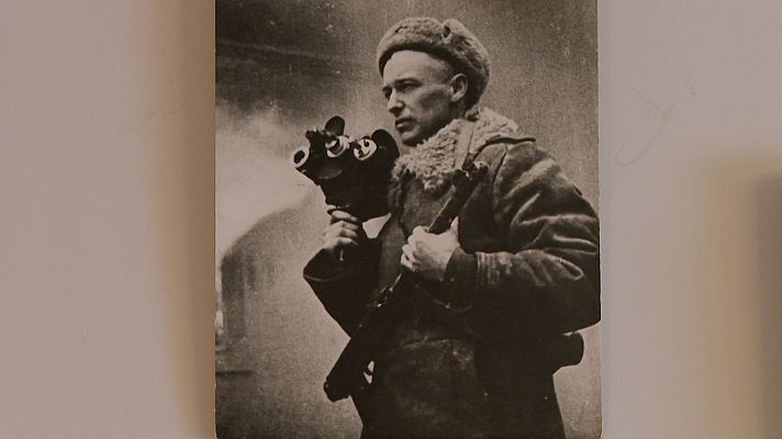 Telediario Fin de Semana - Román Karmén, un camarógrafo soviético en el epicentro de la guerra civil española