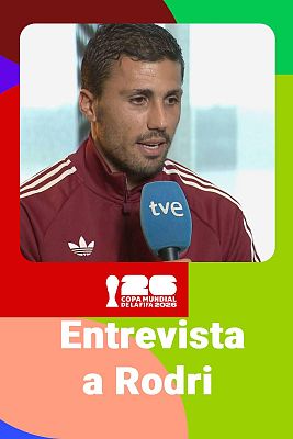 Fútbol - Rodri a RTVE: "La combinación de Luis de la Fuente con todos nosotros es única"