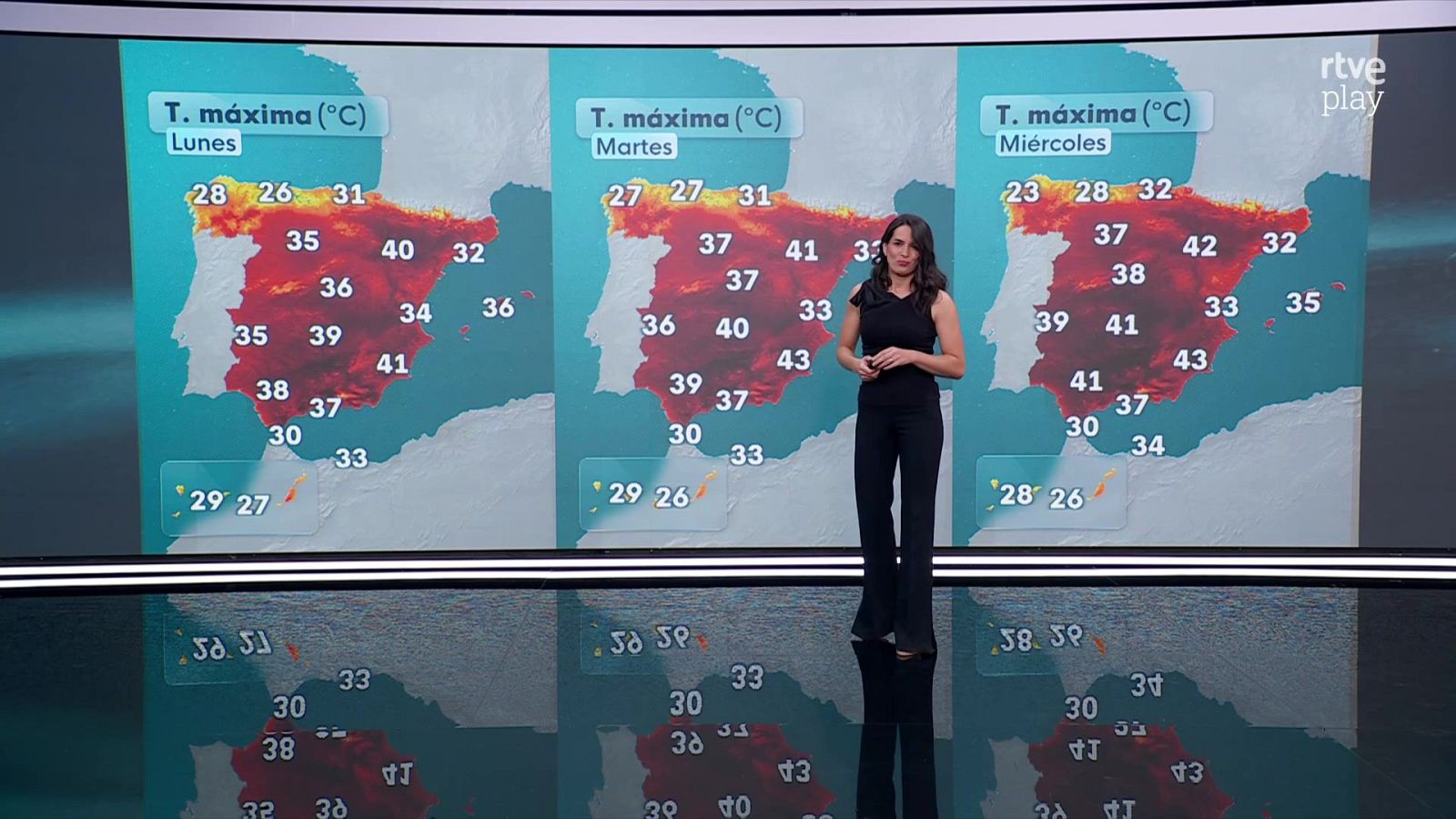 El Tiempo Noche - 18/07/26 - RTVE.es - El tiempo | Ver