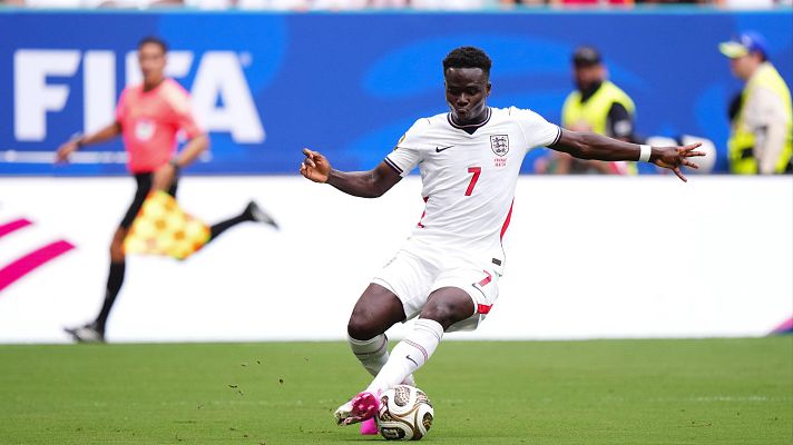 Gol de Bukayo Saka en el minuto 37 del Francia - Inglaterra (0-3) | Mundial 2026 | Ver vídeo