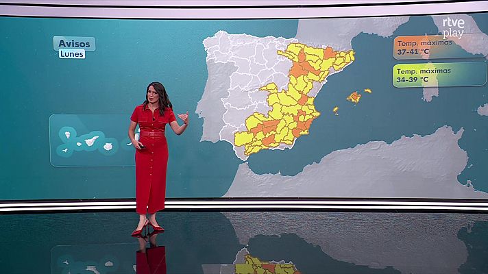 El tiempo - Probables tormentas y chubascos fuertes con granizo en el interior sureste peninsular