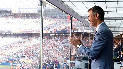 Sánchez celebra en TVE que el España-Argentina es "la final soñada" del Mundial: "Que gane el mejor y que sea España"