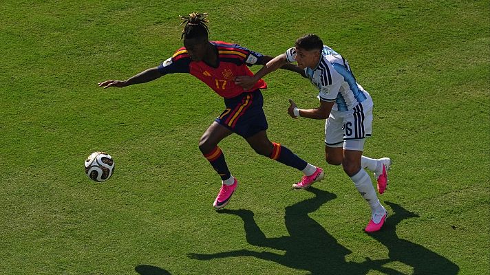 Copa Mundial de la FIFA 2026 - Ocasión de Nico Williams en el minuto 92 del España - Argentina (0-0) | Mundial 2026