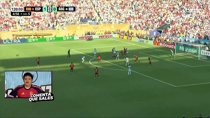 Comenta, que sales Mundial 2026 - El pitido final y la celebración de España campeona 2026