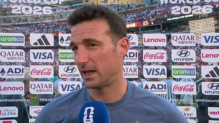 Copa Mundial de la FIFA 2026 - Lionel Scaloni: "Somos grandes en la victoria y tenemos que ser grandes en la derrota"