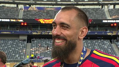 Borja Iglesias:"Había gente que pensaba que no iba a volver, pero he vuelto"
