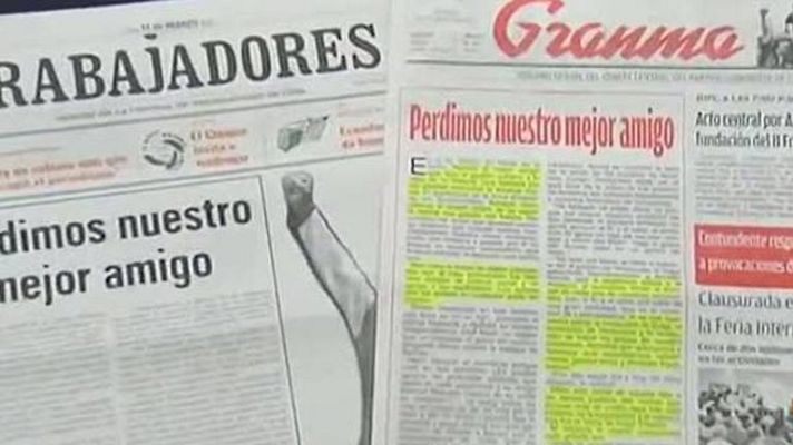 Informativo 24h - Castro habla tras muerte de Chávez