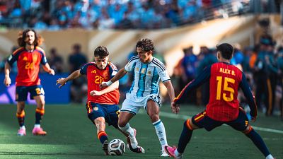 Final: España - Argentina. Resumen