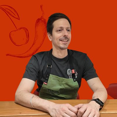 Guinda y guindilla - Comer y flipar en 'Tripea'