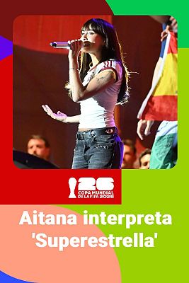 Copa Mundial de la FIFA 2026 - Aitana: su actuación en Cibeles tras la victoria de España en el Mundial 2026