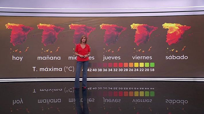 El tiempo - Las máximas en aumento ligero en el este de la Península y en Baleares