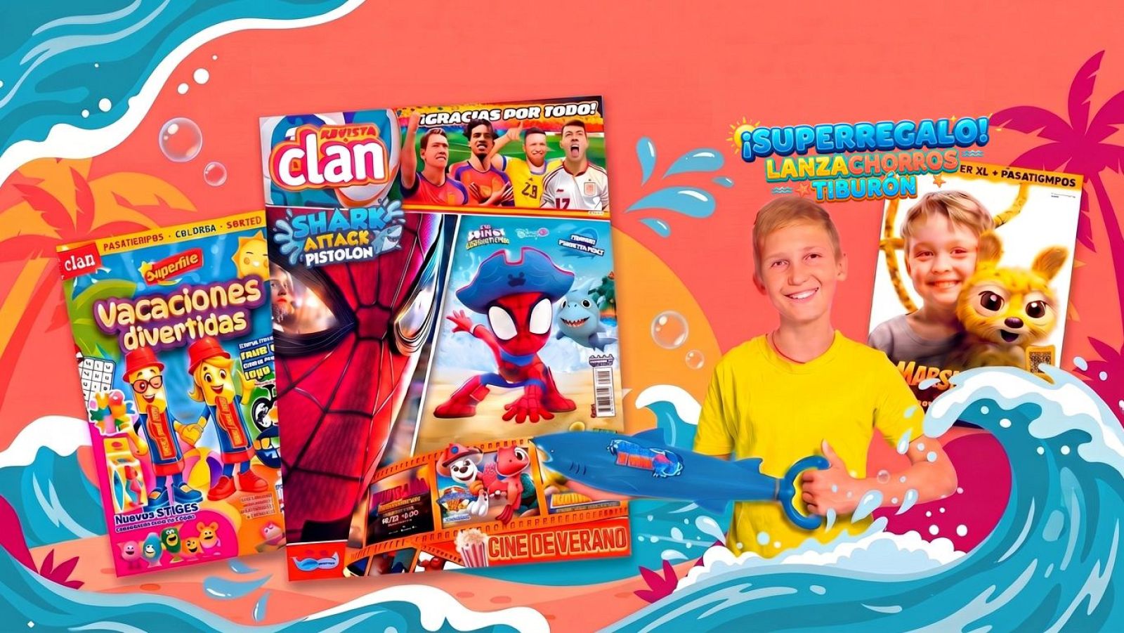 Novedades Clan - ¡Al agua con la nueva revista Clan! - Clan RTVE - Novedades Clan | Ver
