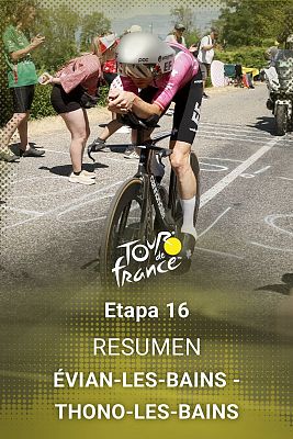 Tour de Francia - Resumen de la etapa 16 del Tour de Francia 2026