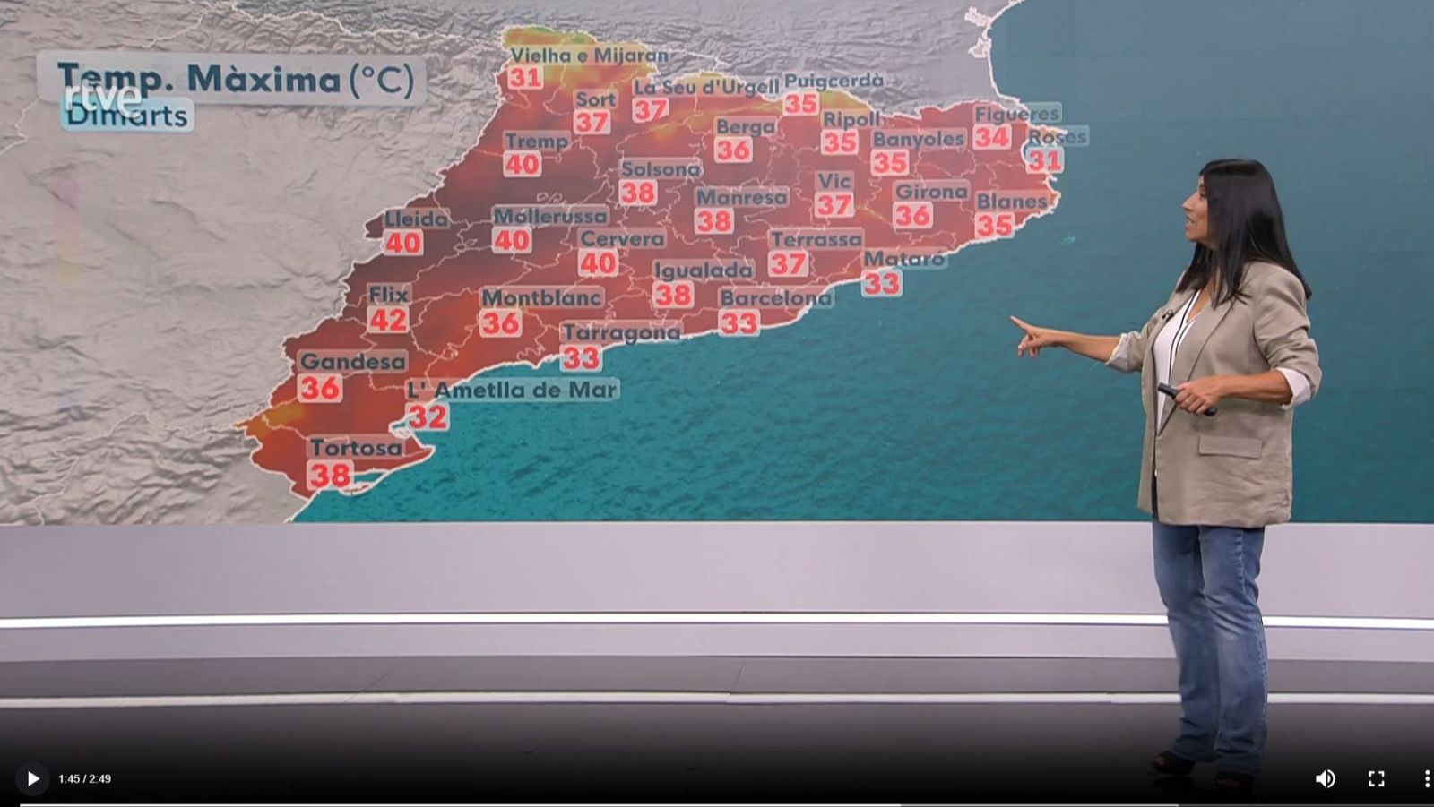 El Temps amb Sònia Papell (21/07/2026) | RTVE Catalunya - El temps | Veure