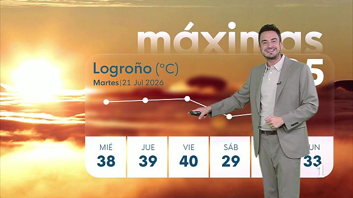 Informativo Telerioja - El Tiempo en La Rioja - 21/07/26