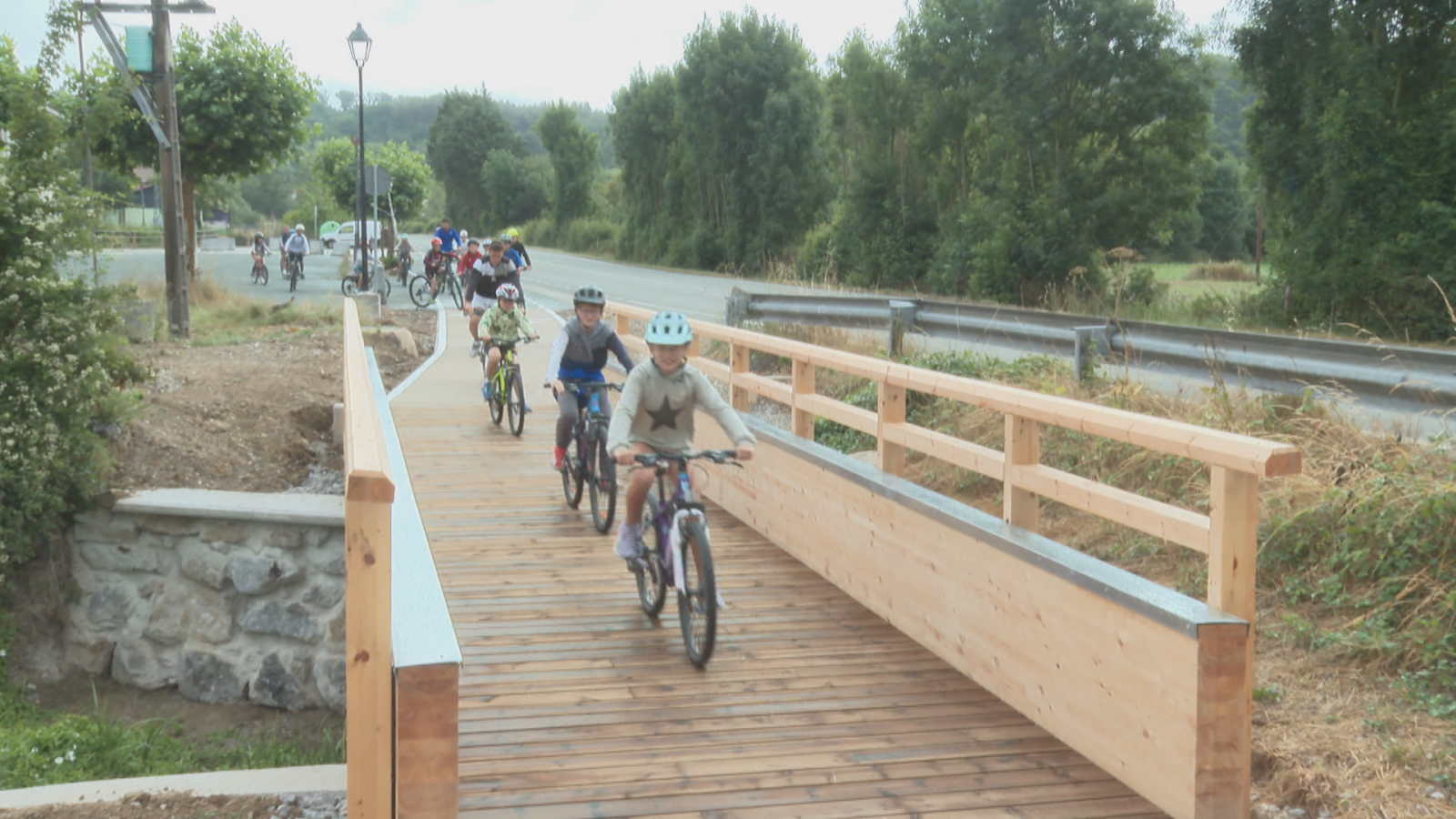 Mejora el cicloturismo en Lekunberri - Telenavarra | Ver