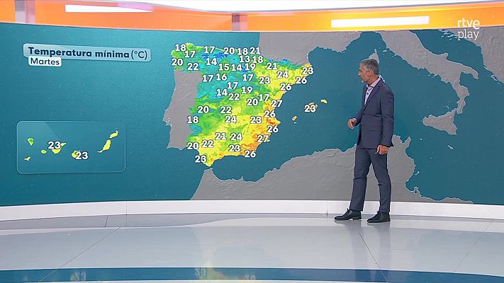 El tiempo - Tormentas con rachas muy fuertes de viento y granizo en Albacete, Valencia, Murcia y Pirineos orientales
