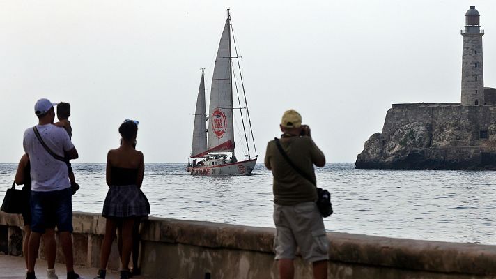 Telediario 1 - El Astral de Open Arms llega a Cuba con ayuda humanitaria