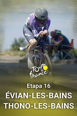 Tour de Francia - Tour de Francia 2026. 16ª etapa: Evian - Les Bains - Thonon - Les Bains