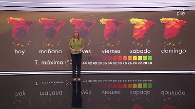 Las máximas aumentarán, salvo en el Ebro, el levante, Baleares y Canarias, donde descenderán ligeramente