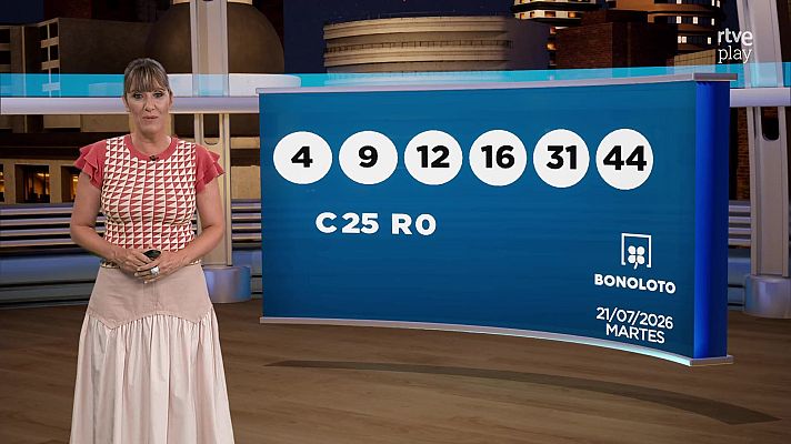 Loterías - Sorteo de la Bonoloto y Euromillones del 21/07/2026